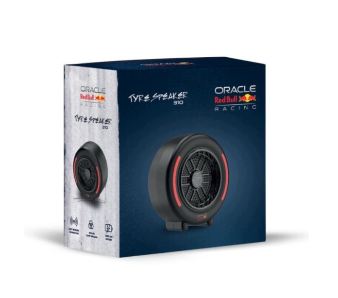 Wymiary głośnika Red Bull Racing Tyre Speaker